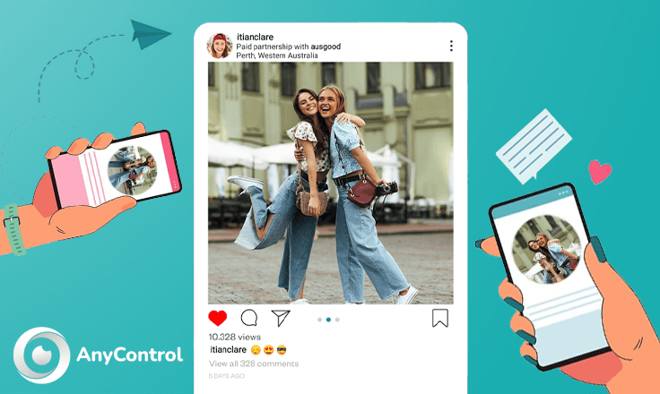 پست مشترک در اینستاگرام